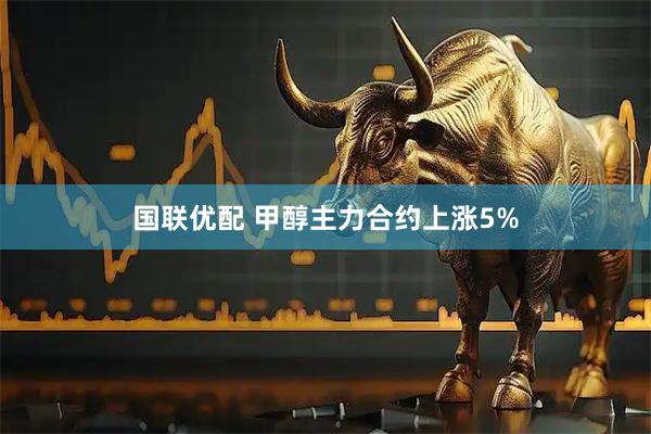 国联优配 甲醇主力合约上涨5%